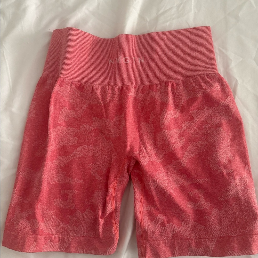 NVGTN Coral Seamless Shorts
